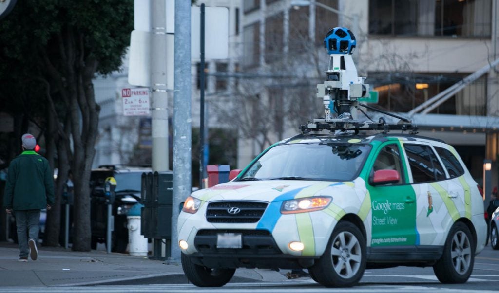 Google car methane monitoring Oakland